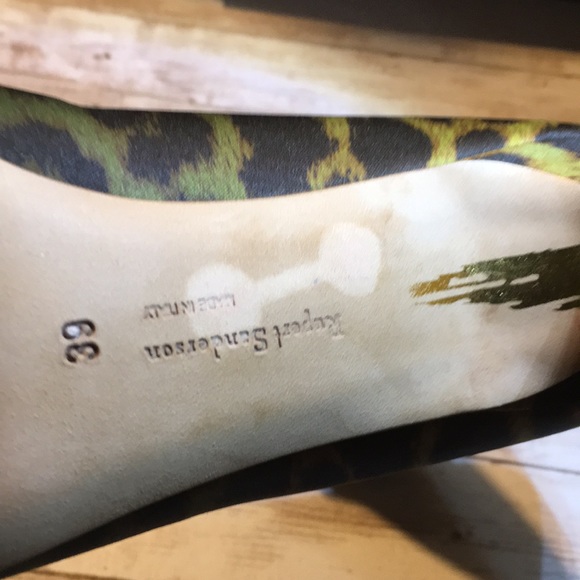 Rupert Sanderson shoes leopard print heels size 39 - Picture 10 of 16